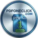 PDF One Click logo